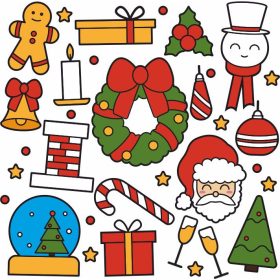 GigaDraw Christmas Matricaszett