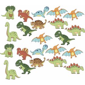 GigaDraw Dino Matricaszett