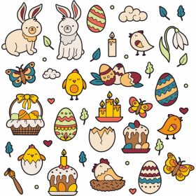 GigaDraw Easter Matricaszett