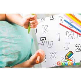 GigaDraw Number Gyerek színező Start csomag